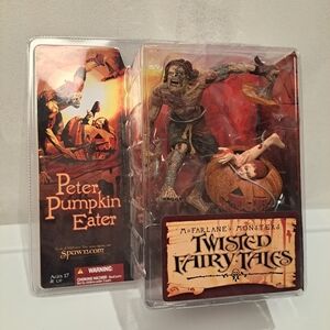Spawn Peter Pumpkin Eater New 2005 Twisted Fairy Tales Monsters 4 McFarlane